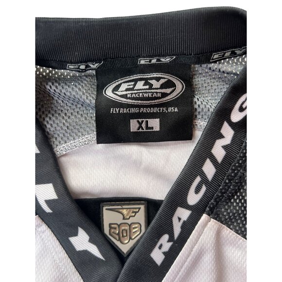 FLY Racing 208 Motocross Jersey Men's Size XL USA Made Flight Gear - Picture 3 of 6